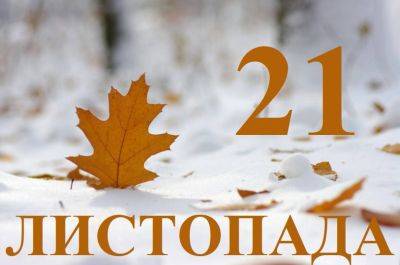 Сегодня 21 ноября: какой праздник и день в истории