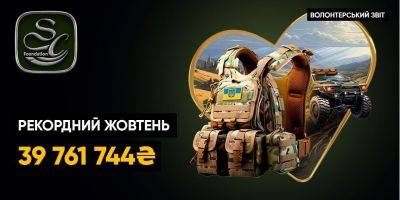 Волонтеры Slots City в октябре передали помощь на рекордные 39 млн грн бойцам Национальной гвардии, ССО и ТрО - nv.ua - Украина