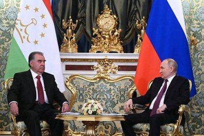 Путин: доля рубля в коммерческих сделках между Россией и Таджикистаном равна 83%