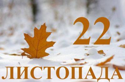 Сегодня 22 ноября: какой праздник и день в истории