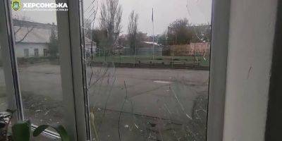Российские оккупанты обстреляли школу в Херсоне