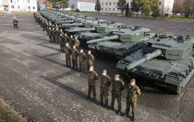 "За помощь Украине": Германия передала Чехии 14 танков Leopard 2