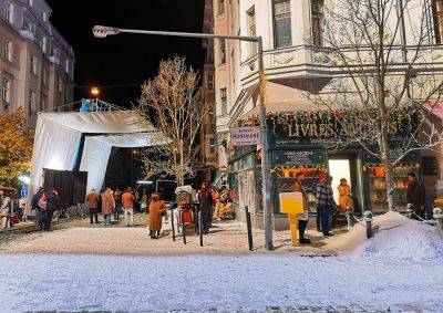 Год назад в Праге снимали «секретную» рекламу с искусственным снегом. Получилось прекрасно: видео