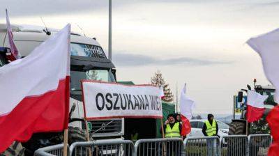 Польские фермеры пообещали блокировать границу с Украиной до начала января