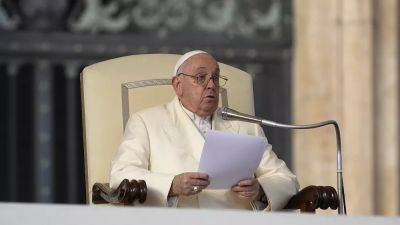 Франциск - святой Петр - Папа римский призвал молиться за страдающих от войны - ru.euronews.com - Украина - Израиль - Палестина - Иерусалим