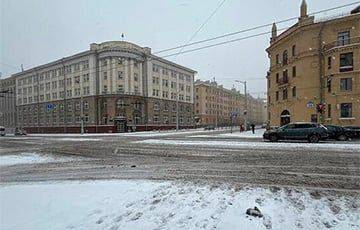 Белорусы снимают на видео первый снег и выкладывают в TikTok