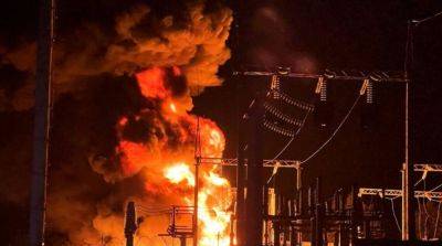 В Москве произошел пожар на электроподстанции