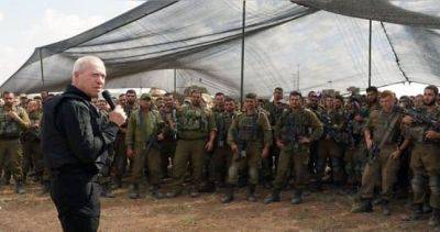 Министр обороны Израиля: Перемирие будет коротким, война продлится еще два месяца