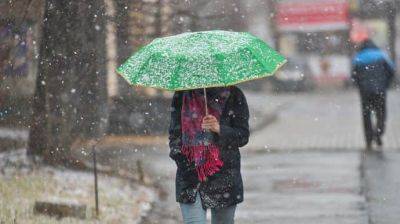 В субботу по Украине ожидают дожди и мокрый снег, погода ухудшится