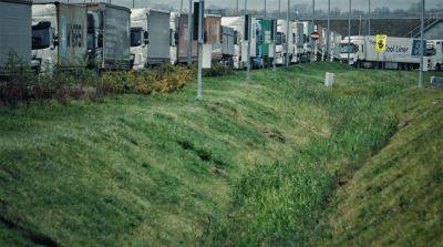 Блокада границы с Польшей: в очередях стоят около 3700 грузовиков