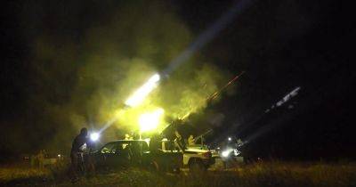 В небе над Киевской областью ночью уничтожили 66 российских дронов, — Воздушные Силы (видео)