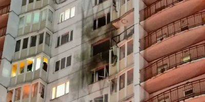 В российской Туле сбитый дрон влетел в квартиру в многоэтажке — видео
