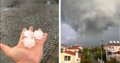 Мощный шторм принес ледяное торнадо в Турцию - dsnews.ua - Украина - Турция