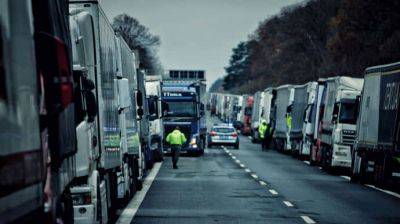В Польше возле украинской границы стоят более 2000 грузовиков