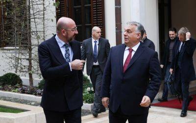 Председатель Европейского совета провел встречу с Орбаном