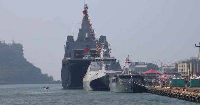 Тайвань вооружился новейшими кораблями: что показали публике (фото) - focus.ua - Китай - Украина - Тайвань - Вмс