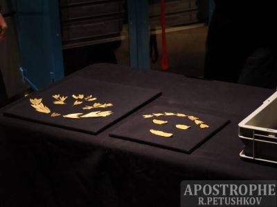 Скифское золото показали в Киево-Печерской лавре – фото