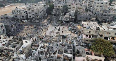 Половина зданий на севере сектора Газа разрушены войной, — СМИ (фото)