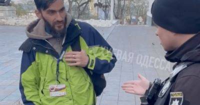 В Одессе задержали мужчину, предложившего депутатам отделиться от Украины (фото, видео)
