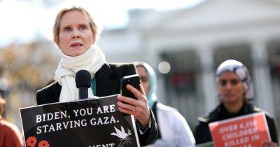 Синтия Никсон объявила голодовку в поддержку Сектора Газа