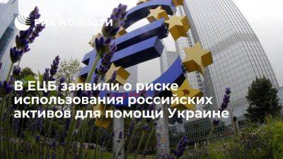 ЕЦБ: использование российских активов для помощи Киеву угрожает репутации евро