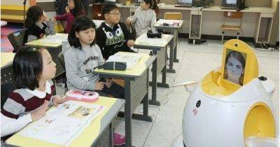 В Южной Корее английский язык школьникам будут преподавать роботы
