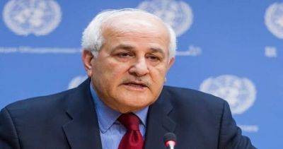 Представитель Палестины: война Израиля сделала 80% жителей Газы беженцами