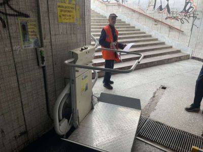 В Одессе снова сломали электроподъемник у вокзала | Новости Одессы