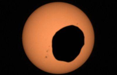 В NASA показали, как выглядит солнечное затмение на Марсе - planetanovosti.com - шт. Калифорния