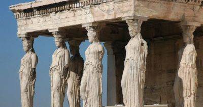 До сих пор ждут сестру: история похищенной из древнегреческого храма Кариатиды (фото) - focus.ua - Украина - Англия - Греция