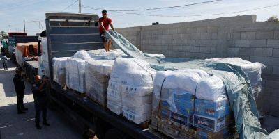 Свыше 100 грузовиков: сектор Газа получил рекордный объем гуманитарной помощи за день