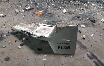 На Хмельнитчине обломки сбитого дрона упали на территорию бывшего завода