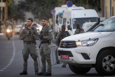 Теракт в Иерусалиме: 6 пострадавших, 1 в критическом состоянии