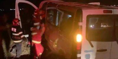 В Румынии микроавтобус с американскими военными попал в аварию: есть пострадавшие