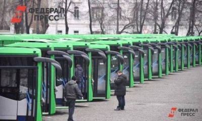 В Екатеринбург прибыли 35 новых автобусов – они выйдут на маршруты к Новому году