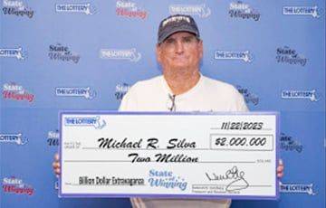 Американец выиграл $2 миллиона в лотерею, следуя совету друга