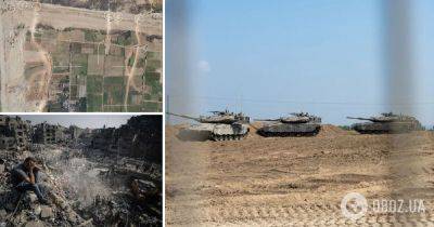 Война в секторе Газа – Израиль окружает город Газа – война Израиля против ХАМАС – карта войны в Газе – фото
