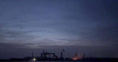 Официально: ВСУ повредили судостроительный завод "Залив" в оккупированной Керчи