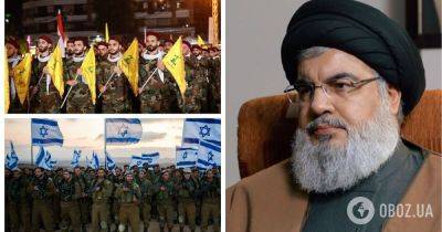 Хасан Насралла - Война Израиль Палестина – лидер Хезболлы пригрозил Израилю эскалацией боевых действий - obozrevatel.com - Израиль - Ирак - Йемен - Палестина - Ливан