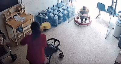 Потеряли из виду: в Китае годовалый малыш "убежал" из дома на ходунках (видео)