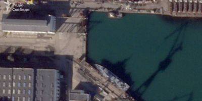 Появились спутниковые снимки российского корабля в Керчи после вчерашней атаки