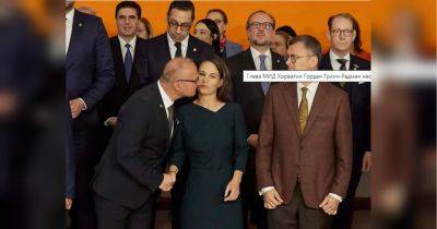 Брежневская школа: глава МИД Хорватии поцеловал министра иностранных дел Германии