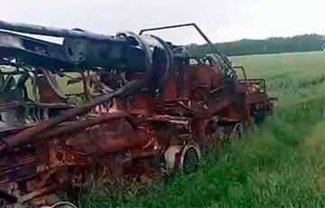 Защитники Украины уничтожили российский ЗРК С-300 на ходу