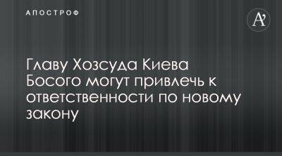 Судья Босой может попасть под проверку НАПК и ВККС - apostrophe.ua - Украина - Киев