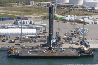 Рекорд SpaceX: первая ступень Falcon 9 взлетела в космос и вернулась 18 раз - itc.ua - США - Украина - шт.Флорида