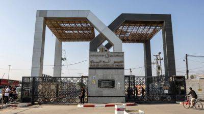 Египет снова открыл КПП Рафах на границе с сектором Газа