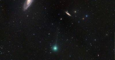 Вторая зеленая комета летит к Земле и скоро станет очень яркой: когда ее искать в небе (фото)