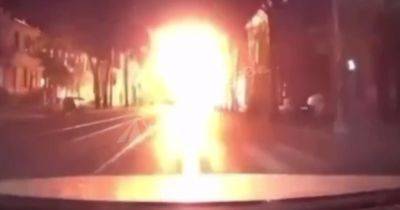 "Родились в рубашках": в Одессе ракета ВС РФ ударила рядом с машиной с детьми (видео)