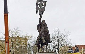 В Минске устанавливают памятник, не имеющий отношения к белорусской истории