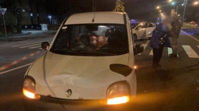 На блокпосте в Киеве сбили сотрудницу погранслужбы
